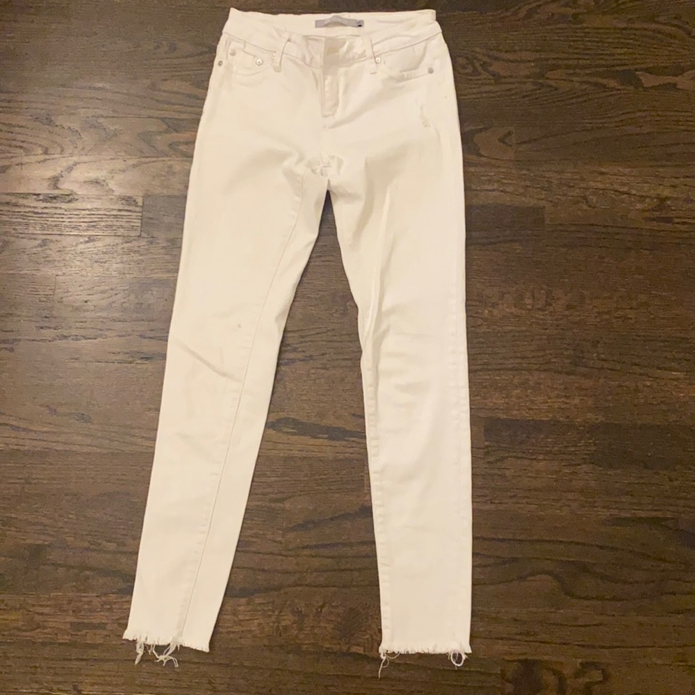 Girls Tractr White Jeans